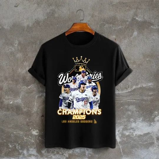 Discover Los Angeles Dodgers World Champion Back to Back T-Shirt