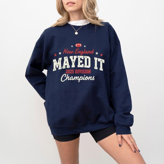 Discover Vintage Drake Mayed It Division Champions Tee, New England Comfort Colors Shirt, Patriots Sweatshirt, Game Day Outfit, Patriots Football Fan