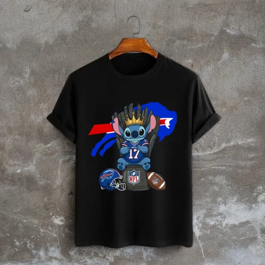 Discover Buffalo Bills Stitch Football T-Shirt