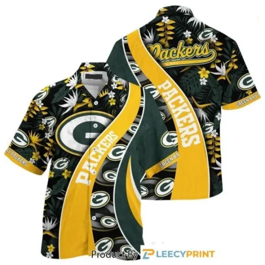 Discover Green Bay Football Hawaiian Shirt Team Football Beach Shirt , Gift For Friends V8