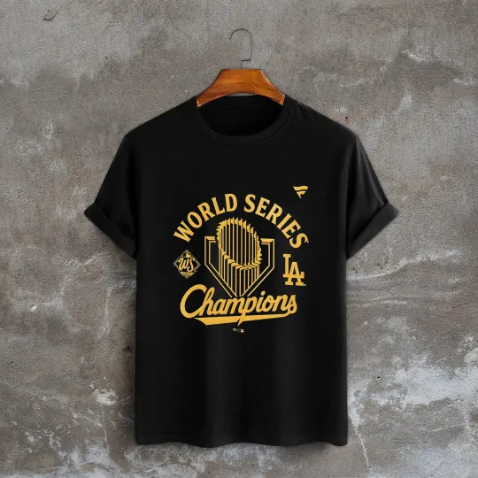 Discover Los Angeles Dodger.s World Series Champions T-Shirt