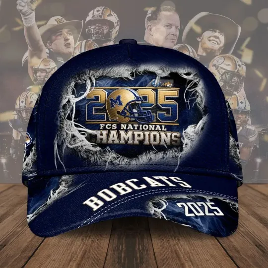 Discover Montana State Bobcats Football Classic Cap