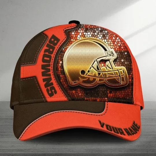 Discover Personalized Cleveland Football Brownss Team Classic Cap Gift For Husband Dad