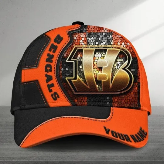 Discover Personalized Cincinnati Football Bengalss Team Classic Cap Gift For Husband Dad