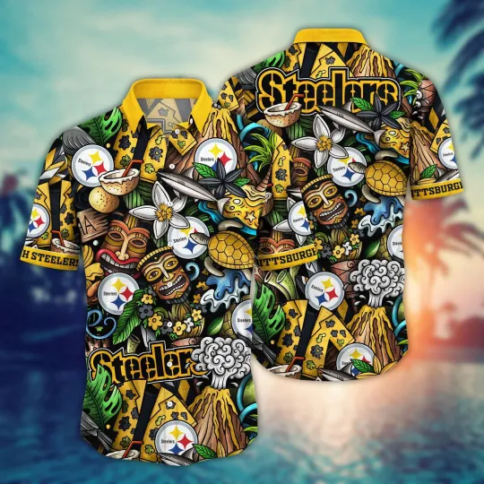 Discover Pittsburgh Football Island Spirit Hawaiian, Gift For Friends, Gift For Fans