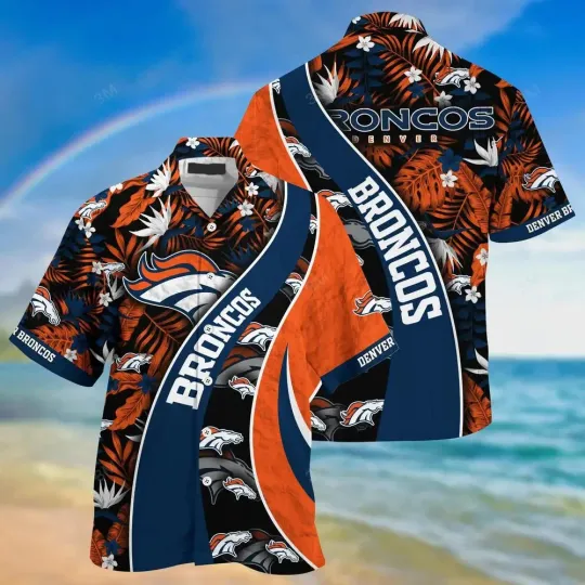 Discover Denver Football Island Spirit Hawaiian Shirt