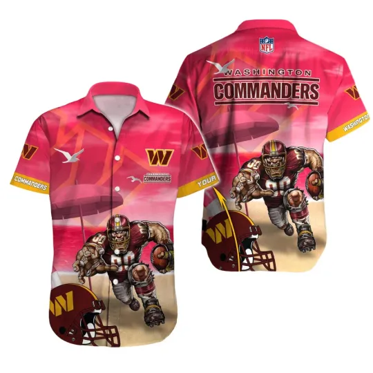 Discover Washington Football Gridiron Warrior Hawaiian Shirt Gift For Friends, For Fans