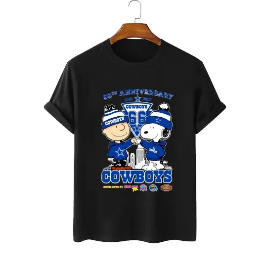 Discover Cowboys 66th Anniversary 1960-2026 Tshirt