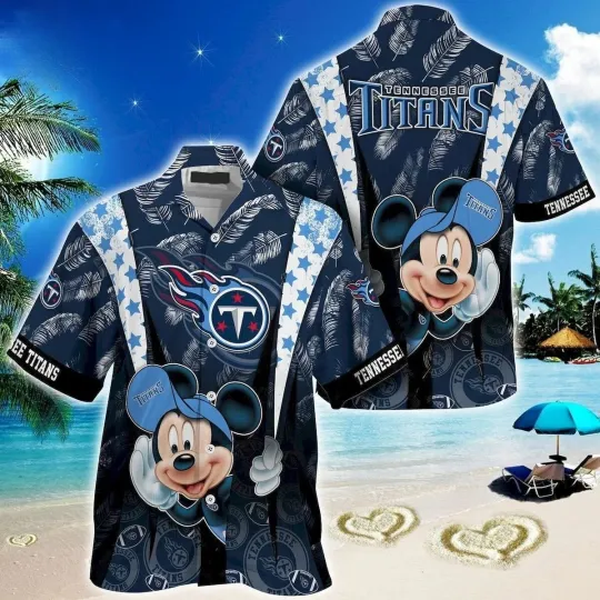 Discover Tennessee Football Beachside Mickey Hawaiian Shirt Gift For Friends, For Fans