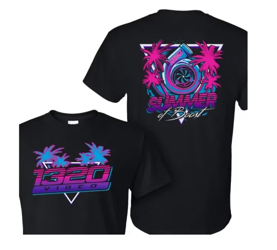 Discover 1320 Video Summer Of Boost Double Sided T-Shirt