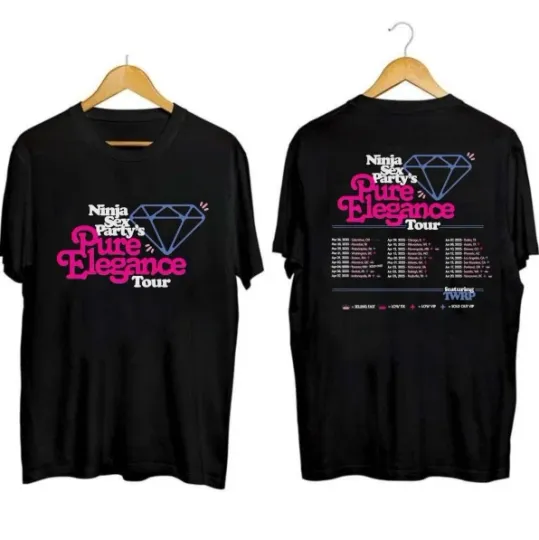 Discover 2025 Ninja SX Party Double Sided T-Shirt - Concert Outfit