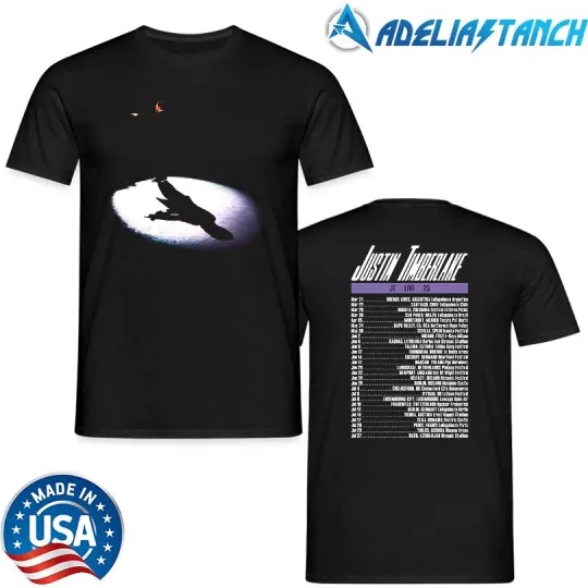 Discover Justin Timberlake Spotlight 2025 Double Sided T-Shirt