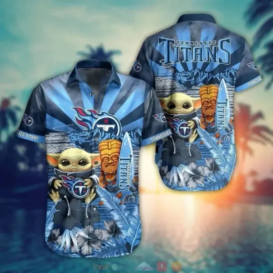 Discover Tennessee Football Tropical Tiki Hawaiian  Shirt Gift For Friends, For Fans