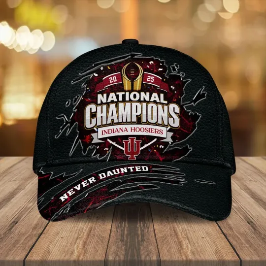 Discover Hoosiers Football 2025 National Champions Classic Cap