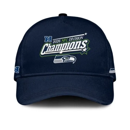 Discover Seahawks Division Champions 2026  Classic Cap