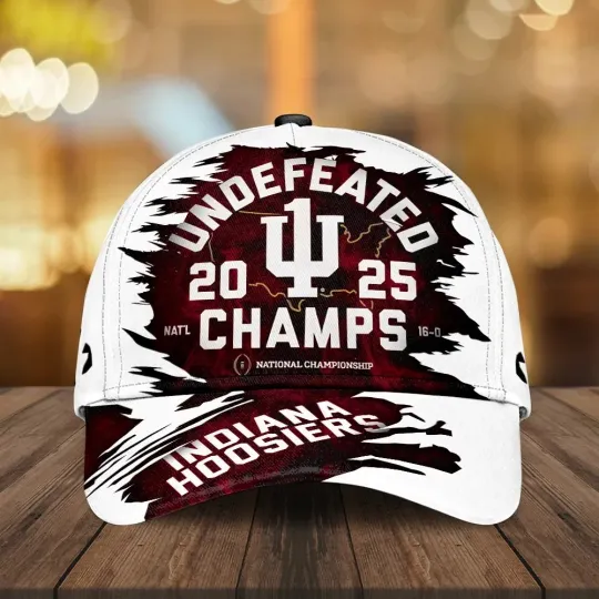 Discover Hoosiers Football 2025 National Champions Classic Cap