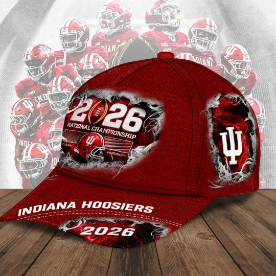 Discover Hoosiers Football Classic Cap