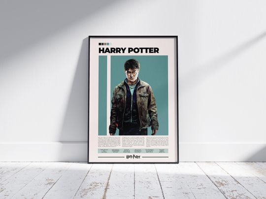 Harry Potter Poster Daniel Radcliffe Character Movie Vertical Poster