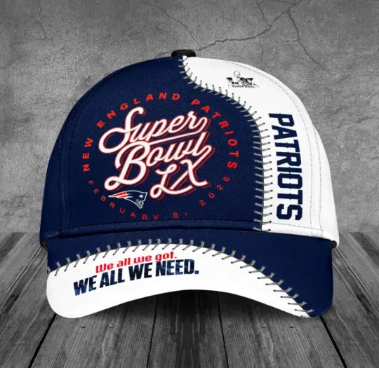 Discover New E Patrio-T 2025 Super B.owl Lx Classic Cap