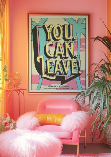 Discover You Can Leave! RHOSLC Meredith Poster