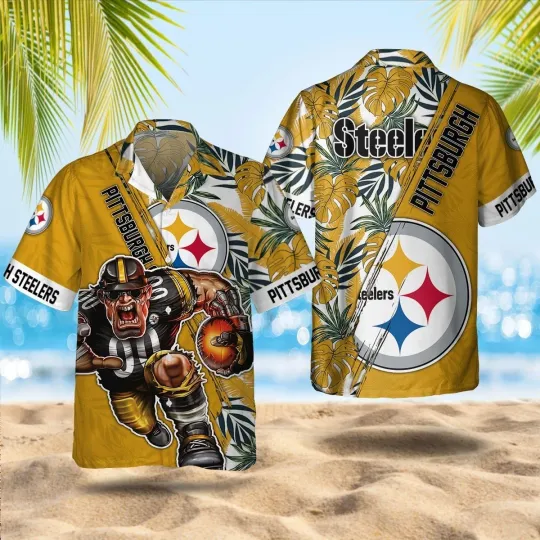 Discover Pittsburgh Football Steelerss Team Hawaiian Shirt