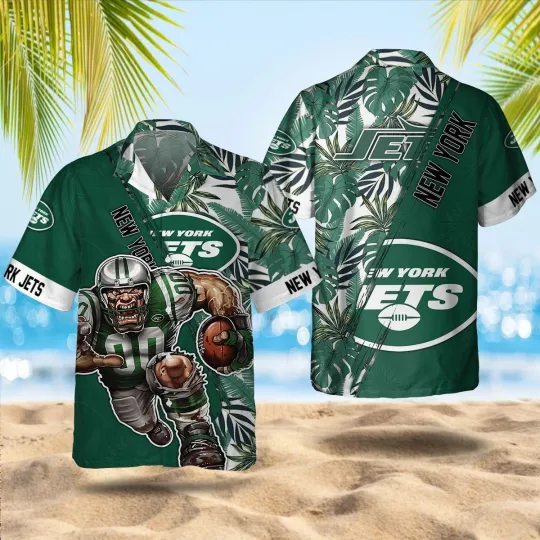 Discover New York Football Jetss Team Hawaiian Shirt