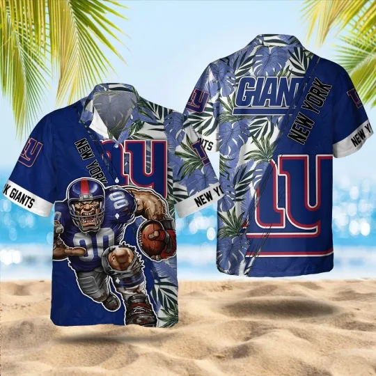 Discover New York Football Giantss Team Hawaiian Shirt