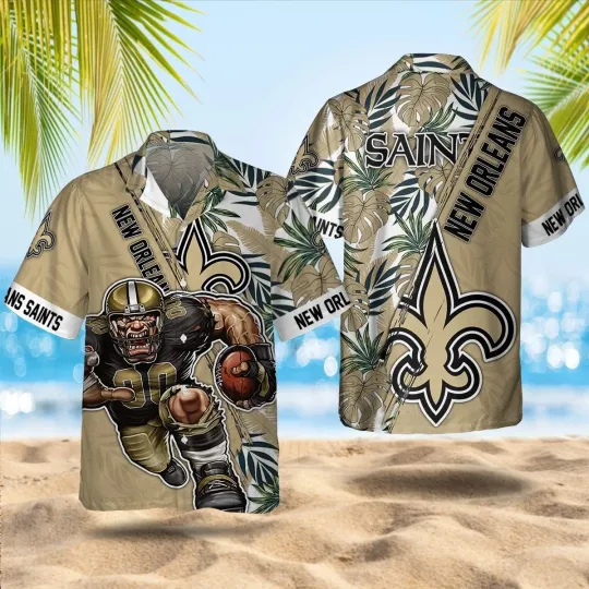 Discover New Orleans Football Saintss Team Hawaiian Shirt