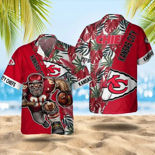 Discover Kansas City Football Chiefss Team Hawaiian Shirt