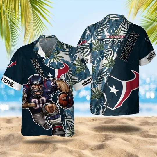 Discover Houston Football Texanss Team Hawaiian Shirt