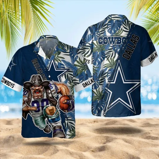 Discover Dallas Football Cowboyss Team Hawaiian Shirt