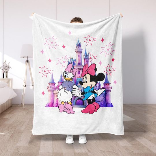 Discover Goofy Retro Vibe Plush Fleece Blanket, Funny Disney Throw, Cozy Family Blanket, Cute Cartoon Fleece, Trendy Home Gift for Disney Fans DS83