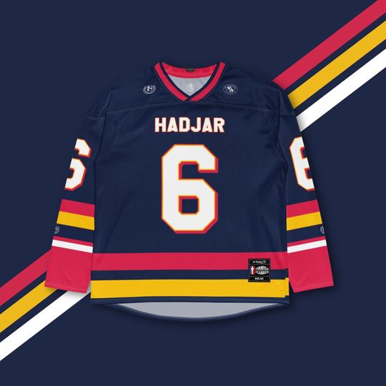 Discover Isack Hadjar Redbull F1 Hockey Jersey: Unisex Shirt, Hadjar 6 Merch, Formula 1 Gift, Race Day Outfit