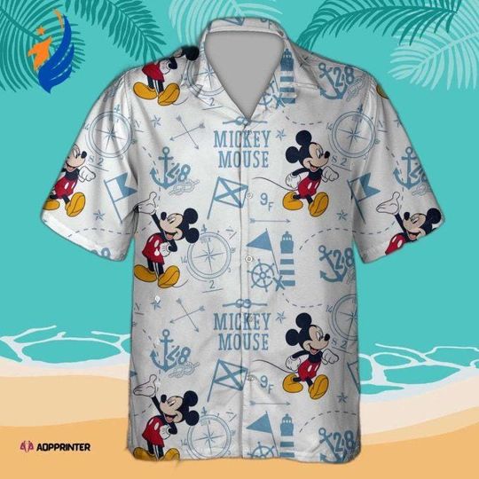 Discover Hawaiian Mickey Mouse Vacation Shirt, Beach Hawaiian Shirt for Men and Women