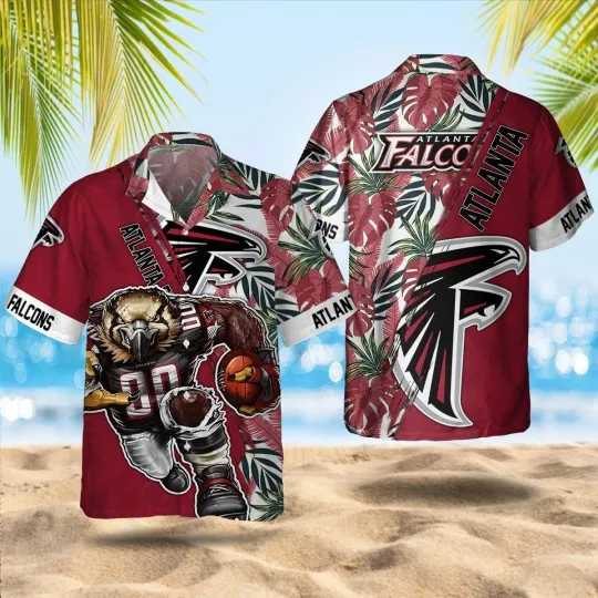 Discover Atlanta Football Falconss Team Hawaiian Shirt