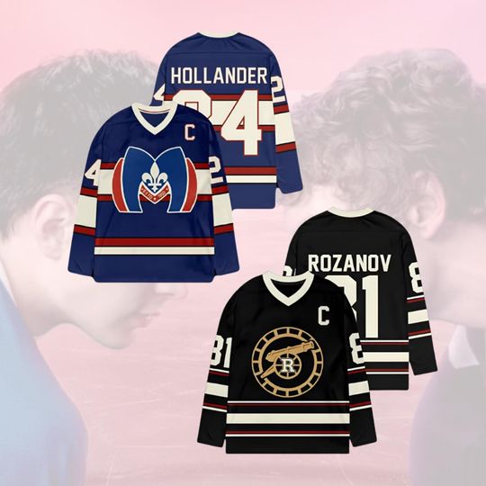 Discover Rozanov Hollander Hunter Hockey Jersey, Heated Hookey Jersey, Ilya Rozanov Shane Hollander, Rozanov 81 Jersey, Connor Stories Shirt