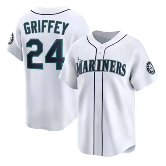 Collection Ken Griffey #24 Baseball Jersey  Shirt S-5XL AB64