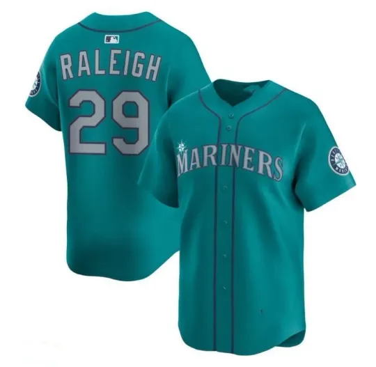 Discover NEW Seattle Cal Raleigh #29 Full Printed Baseball Jersey AB66