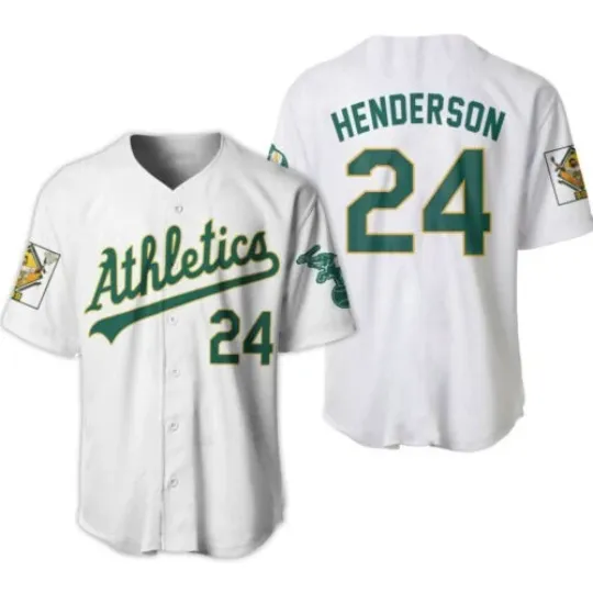 Discover NEW Rickey Henderson Baseball Jersey Shirt All Size Gift For Fan AD24