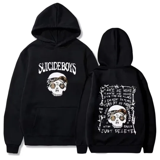 Discover Suicideboys Grey Day Tour Double Sided Hoodie