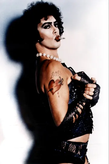 The Rocky Horror Picture Show Tim Curry Smoking Poster