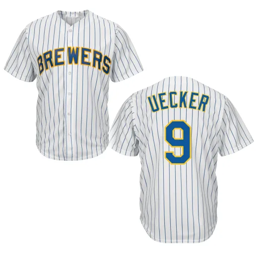 Discover Bob Uecker #9 Baseball Jersey Size S-5XL Gift Fan