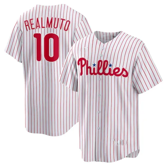 JT Realmuto Phillies Baseball Jersey Shirt Full Size S-5XL AB75