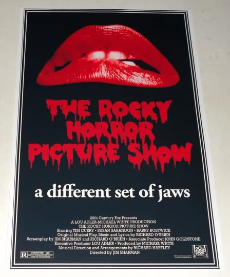 The Rocky Horror Picture Show USA 1975 Alternate Poster Tim Curry Vertical Poster