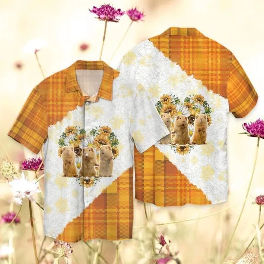 Discover Guinea Pig Hawaiian Shirt