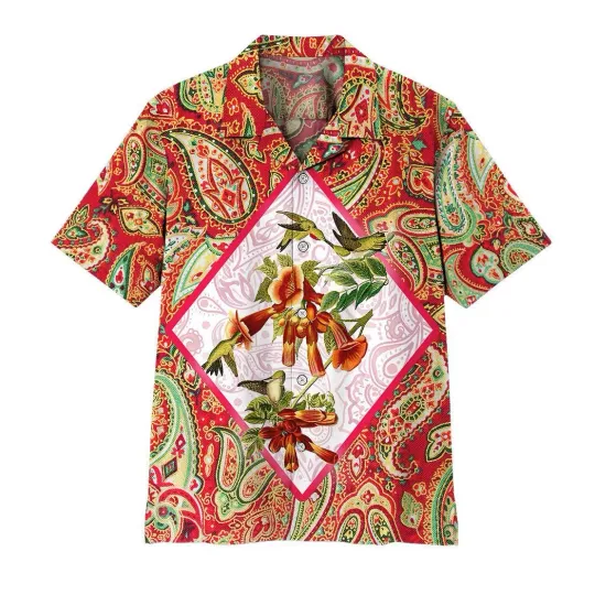 Discover 3D Hummingbirds Hawaii Shirt
