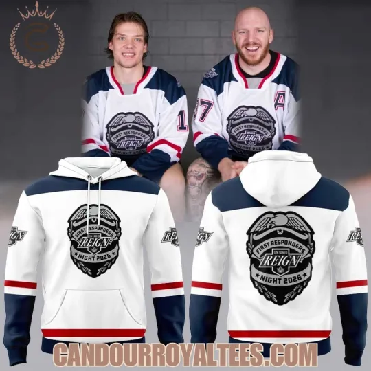 Discover Ontario Reign First Responders Night 2026 Hoodie