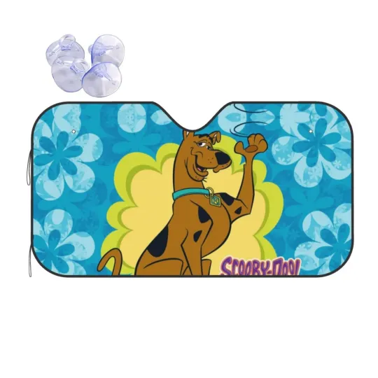Discover Scooby Doo Car Windshield Sun Shade Auto Interior Sunshade