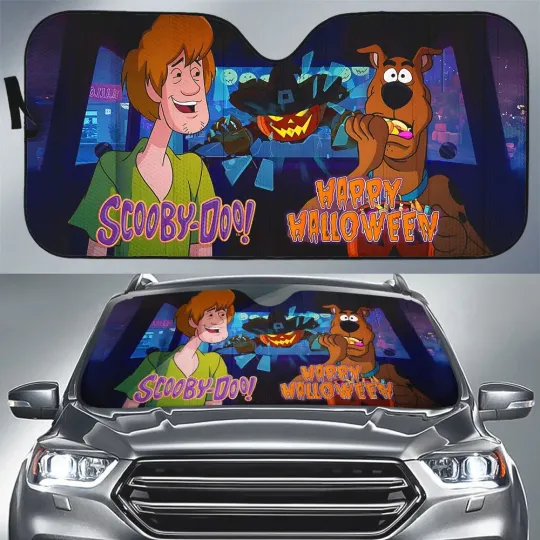 Discover Halloween Scooby-Doo Car Sun Shade