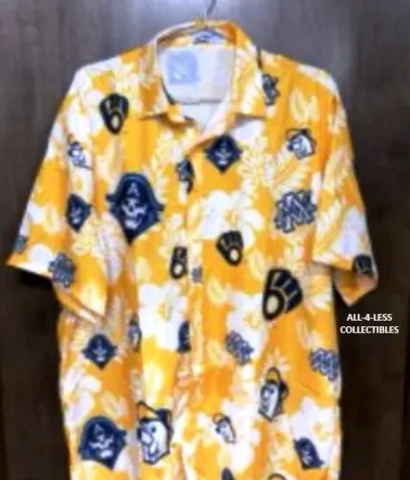 Discover 2026 MILWAUKEE ADMIRALS / BREWERS HAWAIIAN SHIRT SGA PICK YOUR SIZE ~ *PRESALE*